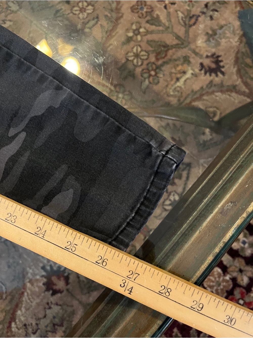 Democracy Ab Solution Camo Skinny Pants 4P Zip Pocket Stretch - Picture 7 of 9